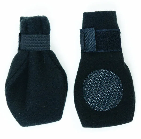 FASHION PET - Arctic Boots for Dogs Black Medium - 3.25"-3.75" Paw Length