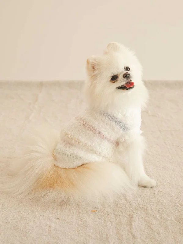 [CAT&DOG] Gelato Colorful Border Pet Clothes