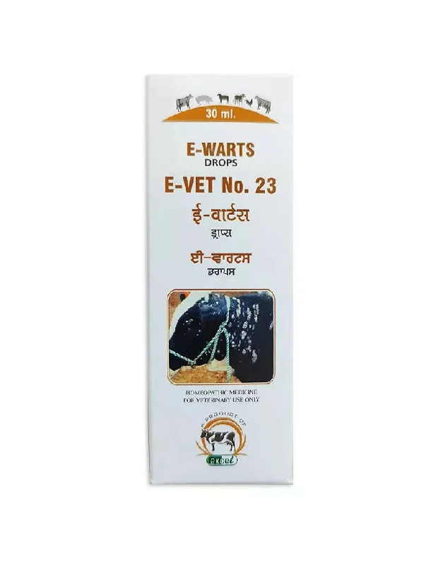 Excel Pharma E-Vet No. 23 Warts Drops