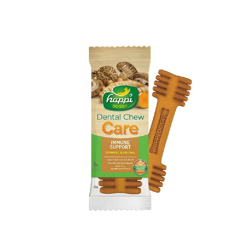 Happi Doggy Dental Chew Care Immune Support Turmeric & Shiitake